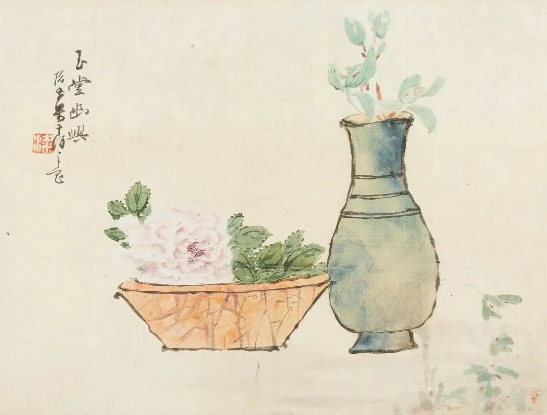 Lot.46  梁于渭? 花卉